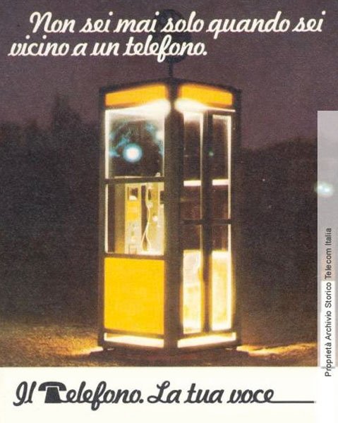 cabina telefonica sip a gettoni