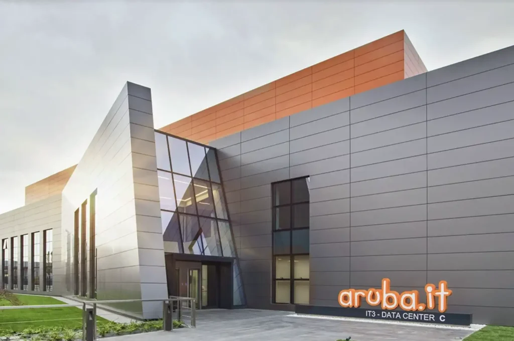 Campus di data center a Ponte San Pietro collegato alle dorsali backbone e ai PoP della rete italiana