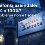 Agenzia delle Entrate e deducibilità delle spese telefoniche per PMI con limite 80% e possibilità 100%
