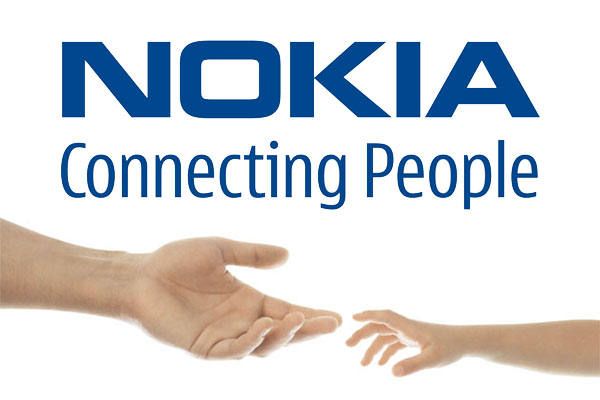 Logo Nokia Connecting People storico slogan della telefonia mobile Nokia